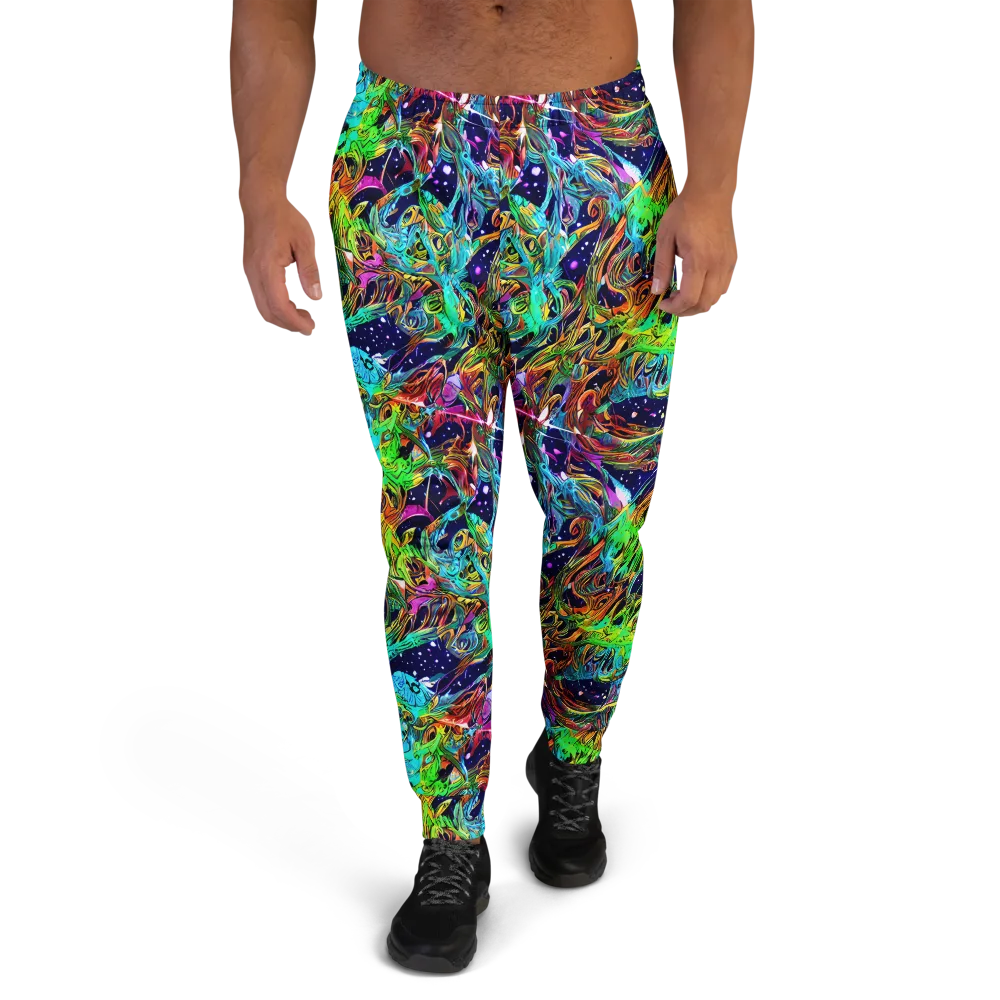 Neon Mythos on Men's Joggers — Front