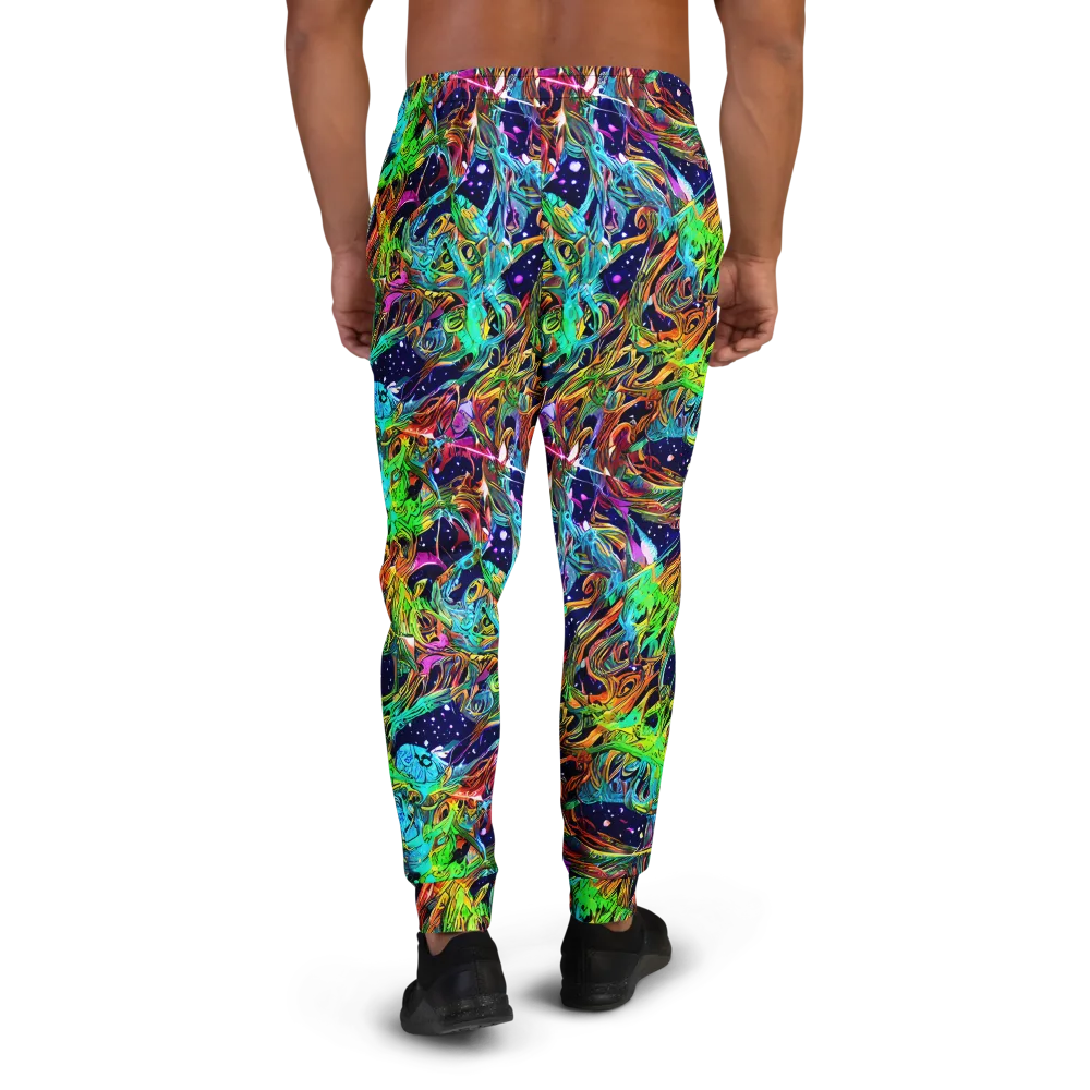 Neon Mythos on Men's Joggers — Back