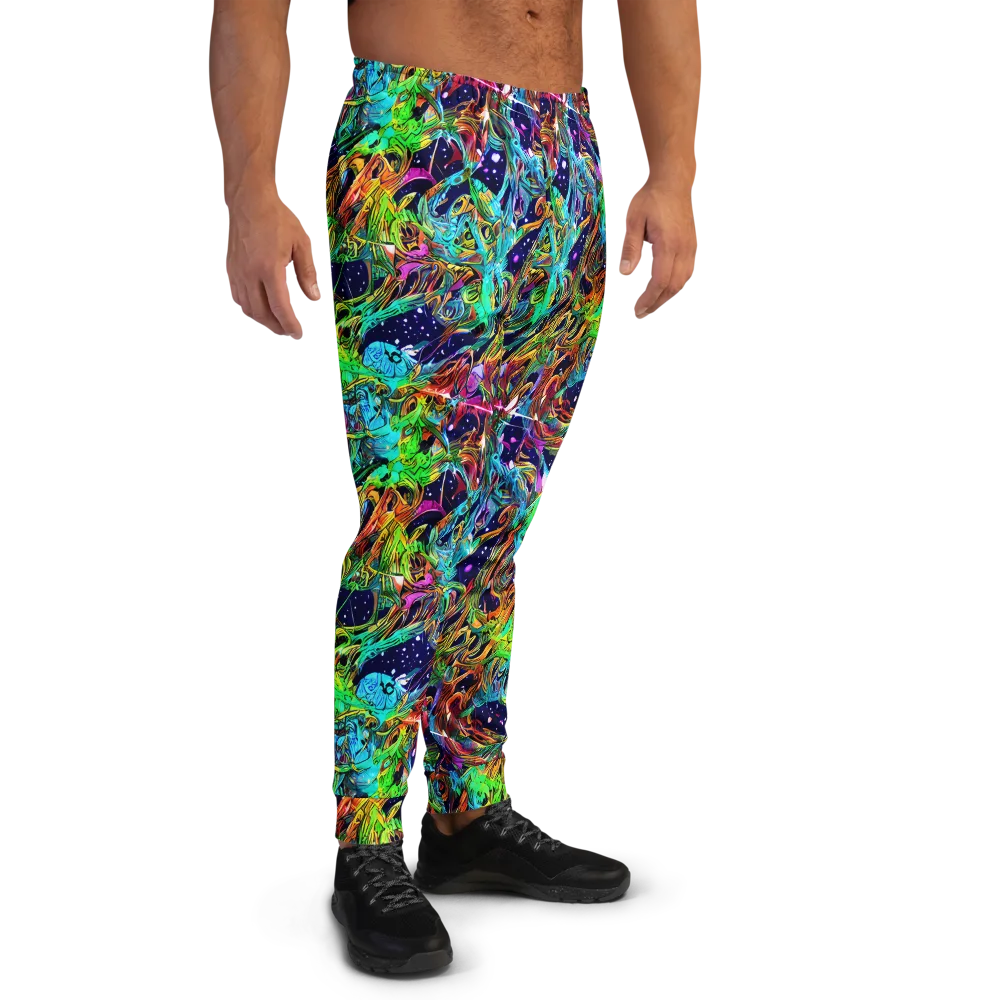 Neon Mythos on Men's Joggers — Right