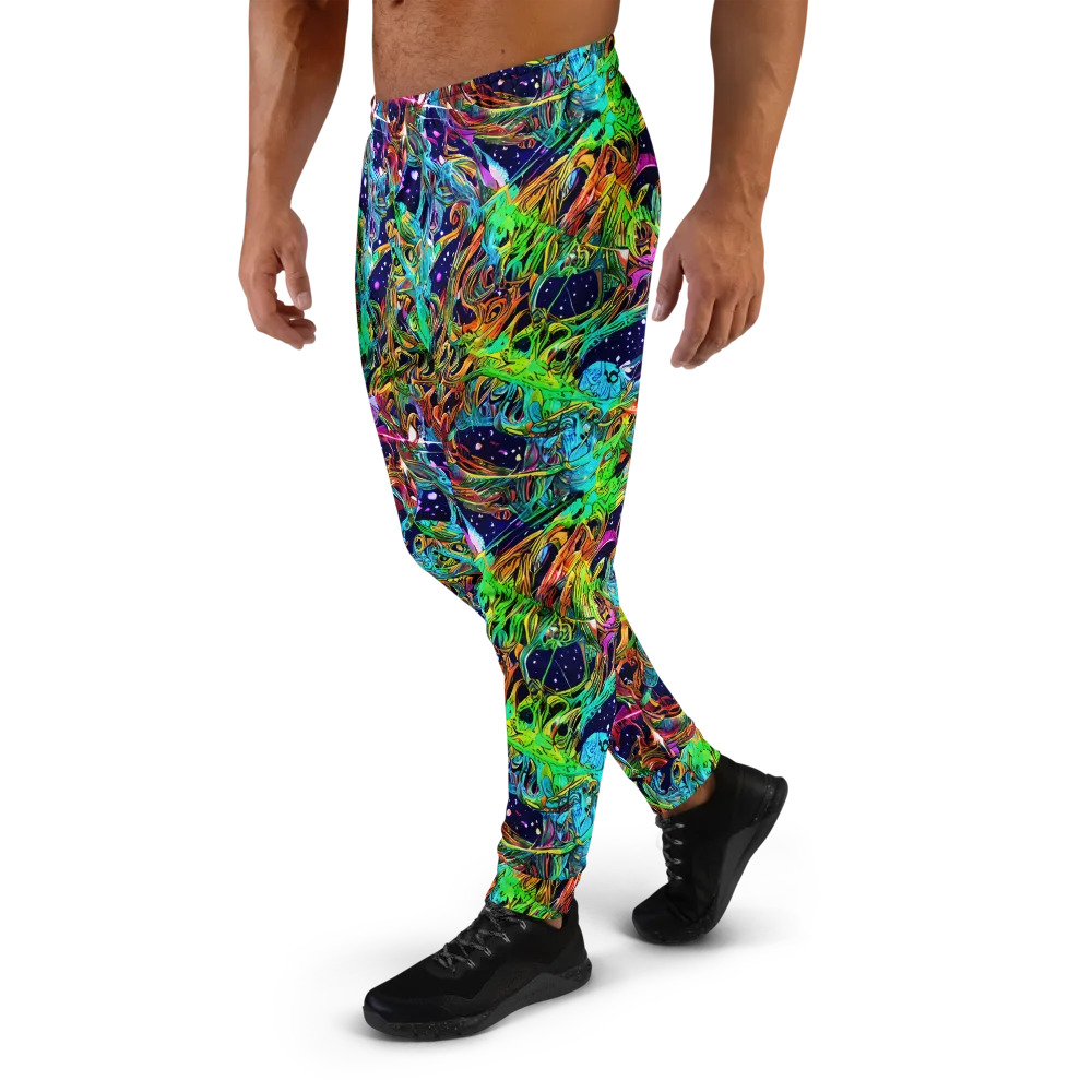 Neon Mythos on Men's Joggers — Left