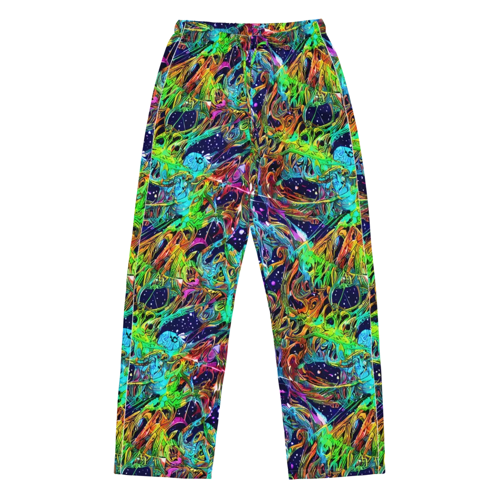 Neon Mythos on Women's Pajama Pants — Front
