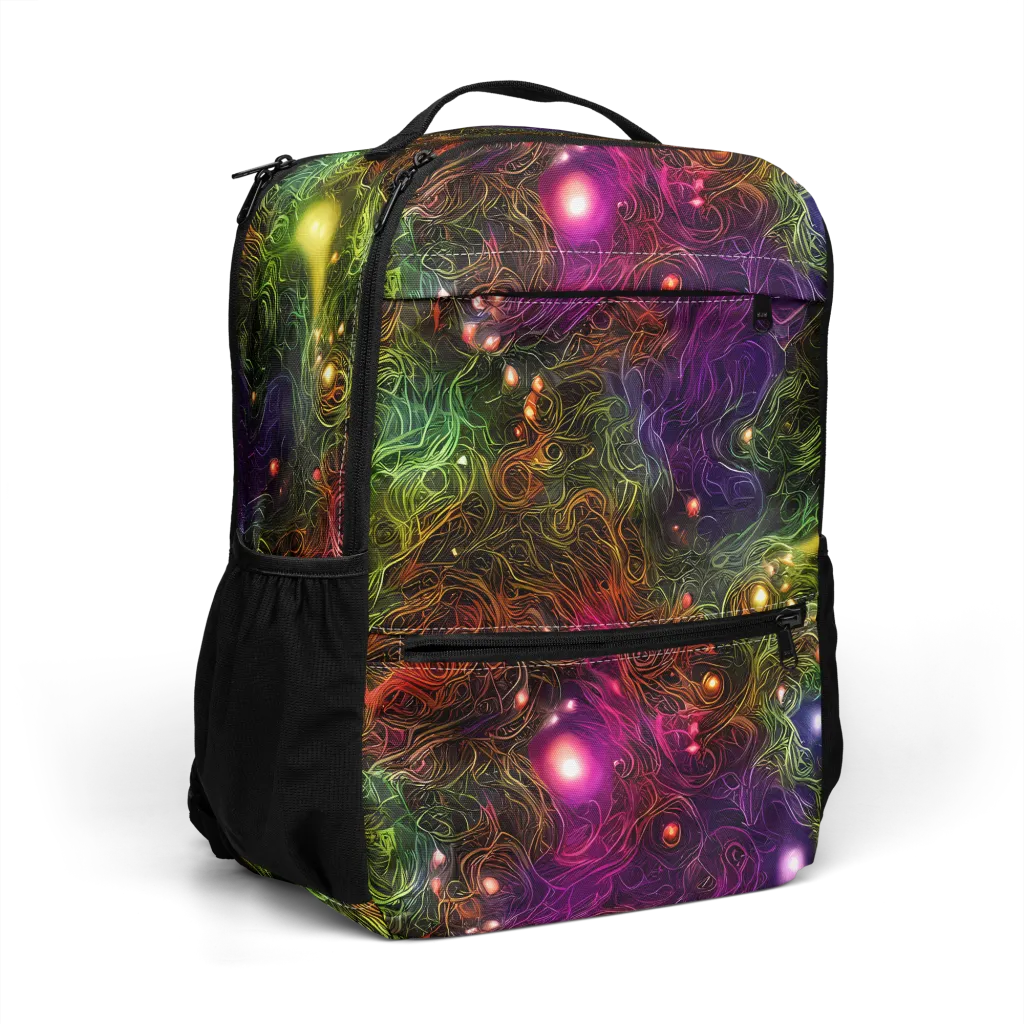 Cosmic Tendrils on Utility Backpack — Right Front