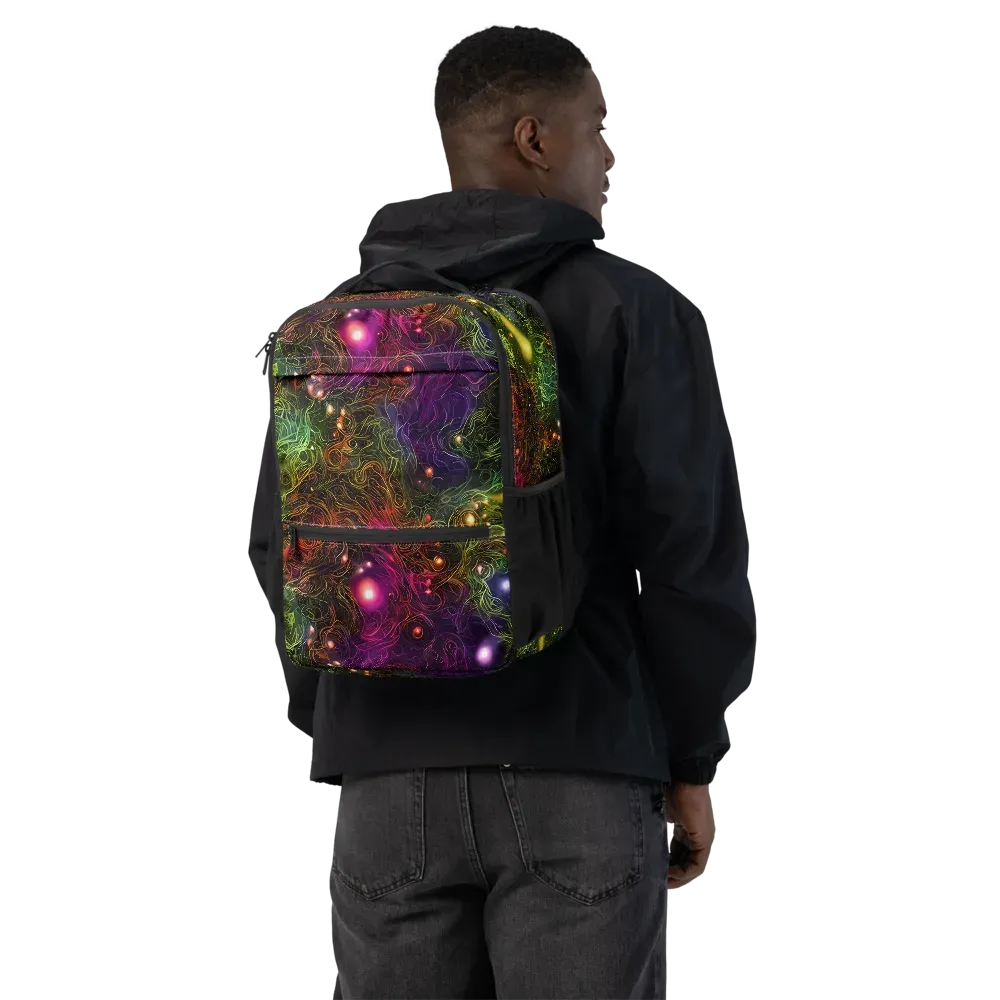 Cosmic Tendrils on Utility Backpack — Back