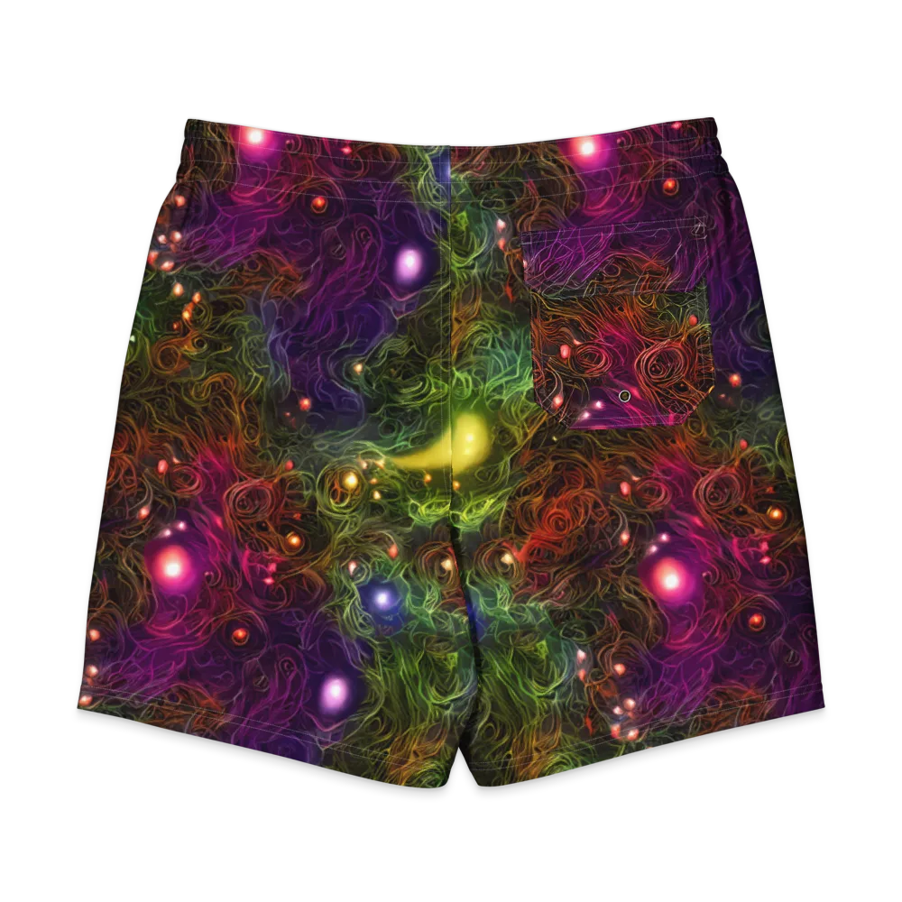 Cosmic Tendrils on Men's Board Shorts — Back