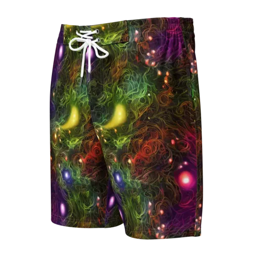 Cosmic Tendrils on a Men's Board Shorts