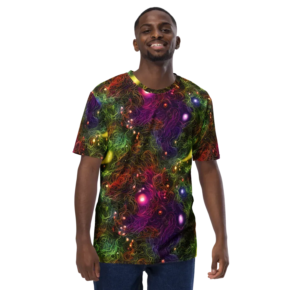 Cosmic Tendrils on Men's Crew Neck T-Shirt — Front