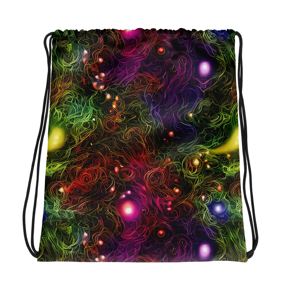 Cosmic Tendrils on Drawstring Bag — Photo