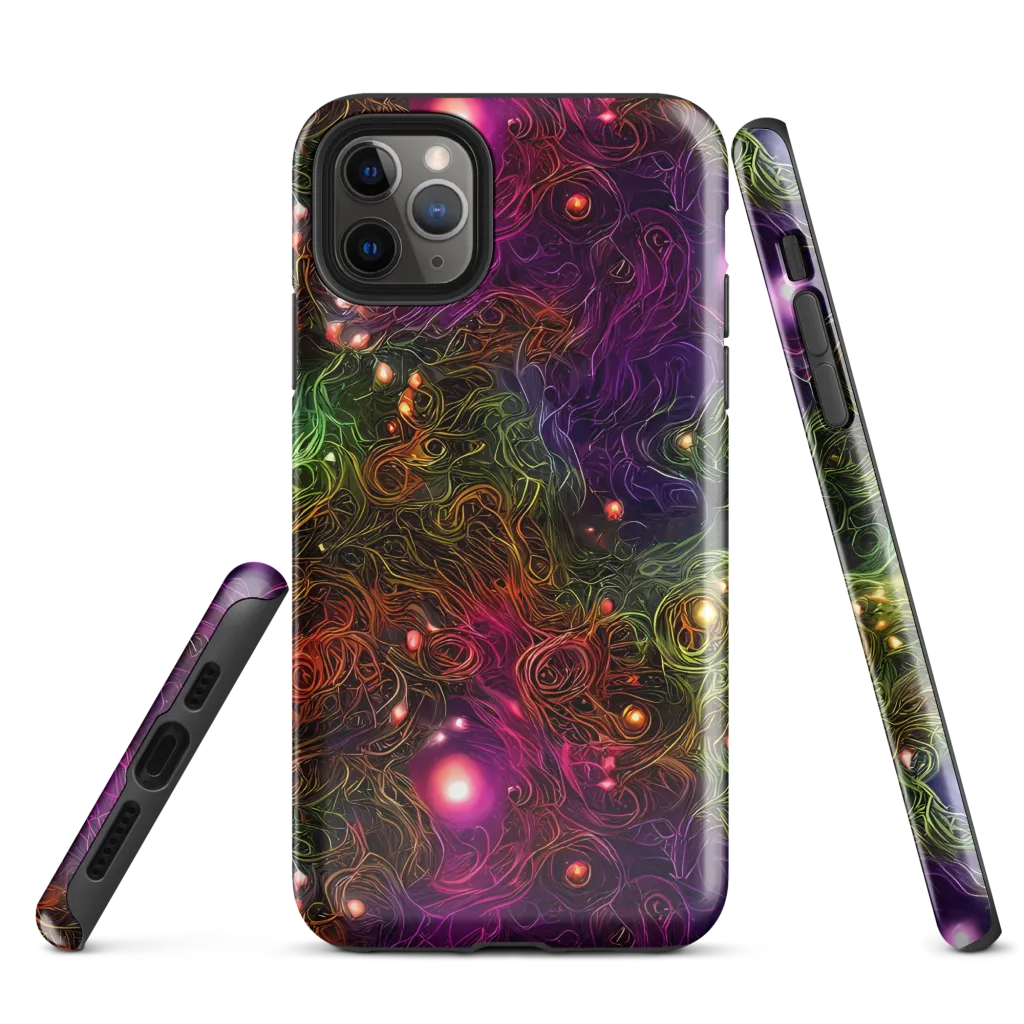 Cosmic Tendrils on Tough Case for iPhone® — Front