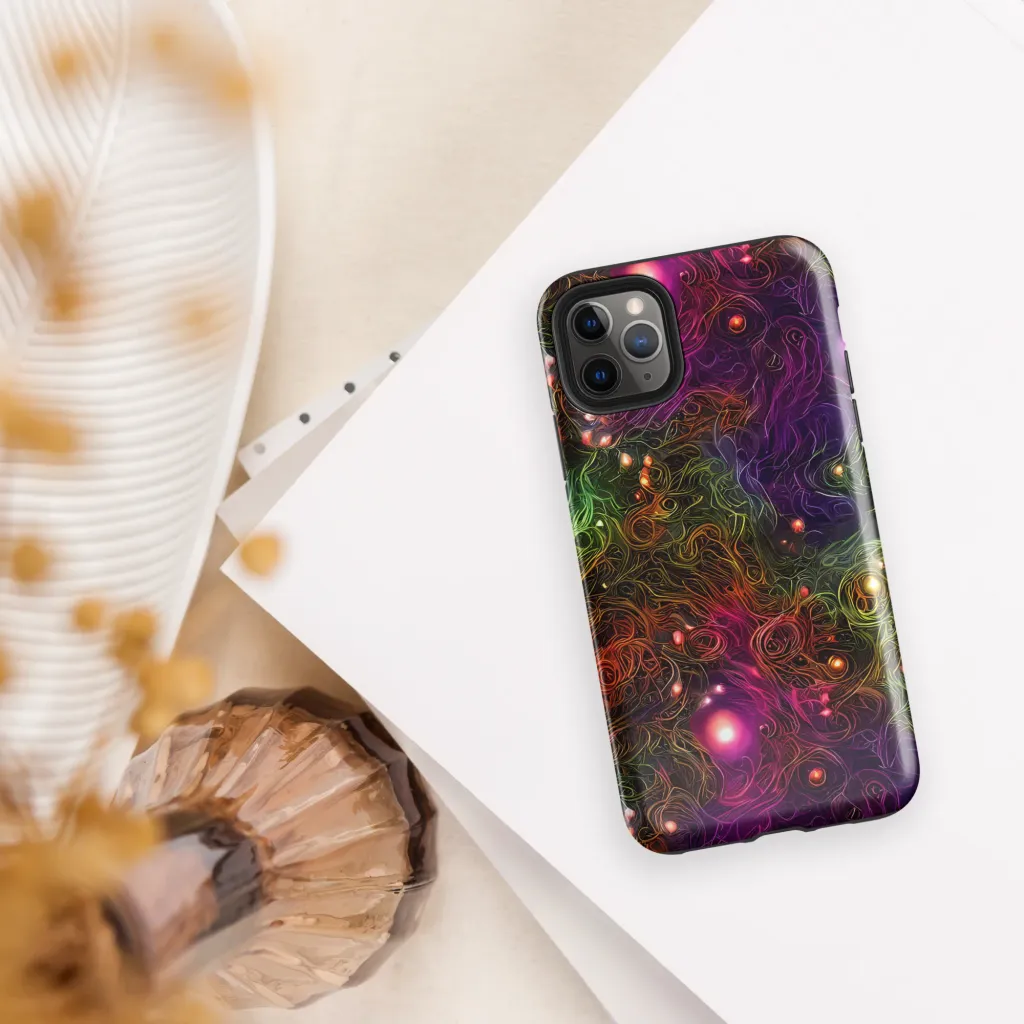 Cosmic Tendrils on Tough Case for iPhone® — Front