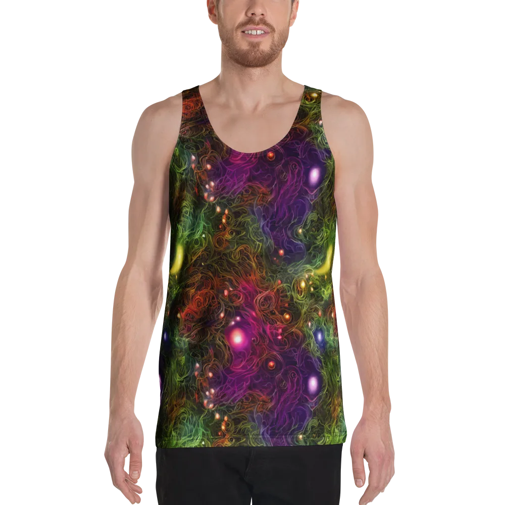 Cosmic Tendrils on Men's Tank Top — Front