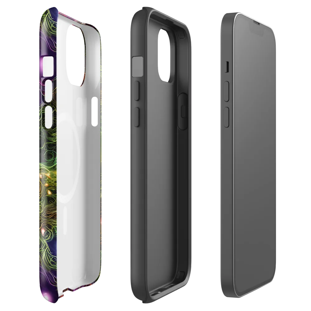 Cosmic Tendrils on MagSafe Tough Case for iPhone® — Front