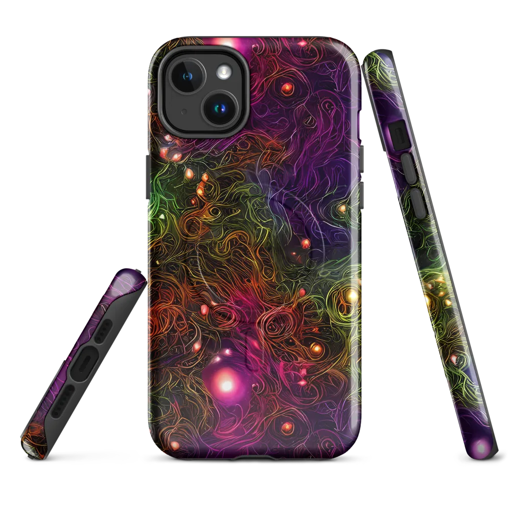 Cosmic Tendrils on MagSafe Tough Case for iPhone® — Front