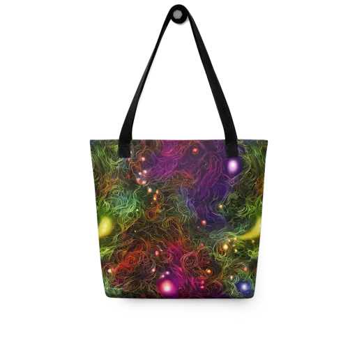 Cosmic Tendrils on a Tote Bag