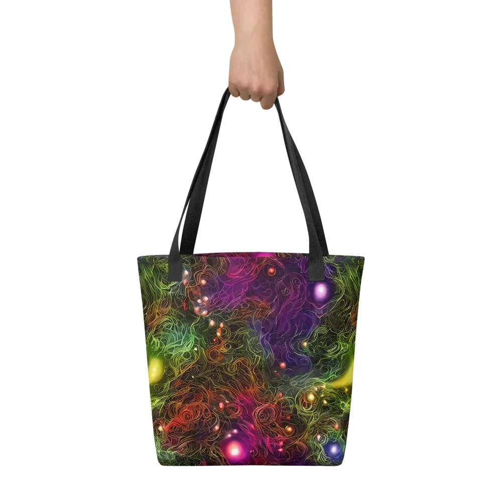Cosmic Tendrils on Tote Bag — Front