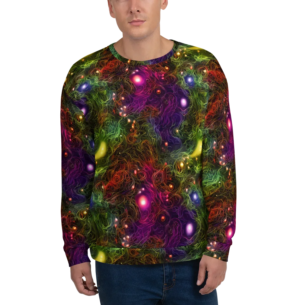 Cosmic Tendrils on Sweatshirt — Front