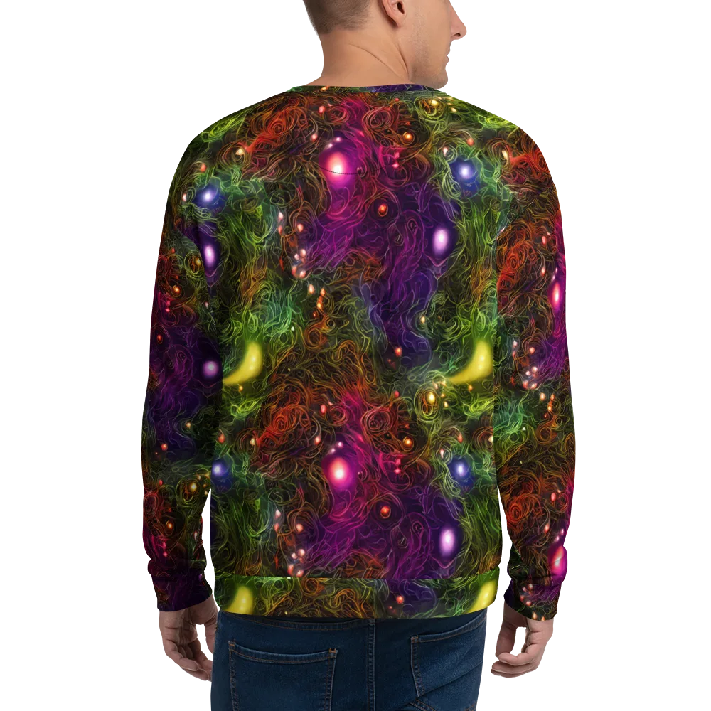 Cosmic Tendrils on Sweatshirt — Back