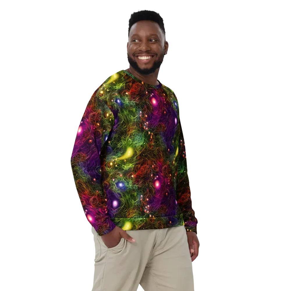 Cosmic Tendrils on Sweatshirt — Front