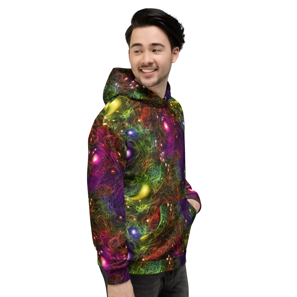 Cosmic Tendrils on Hoodie — Right