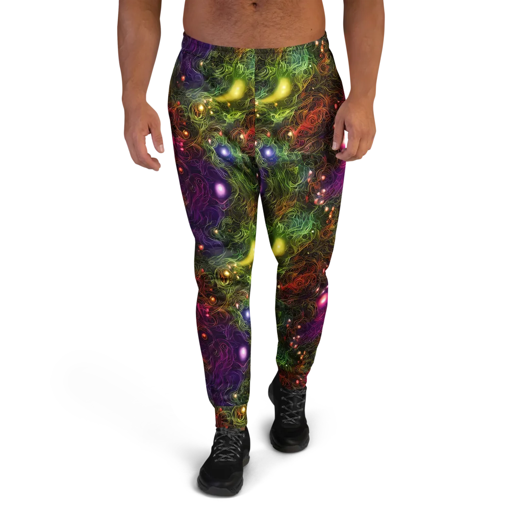 Cosmic Tendrils on Men's Joggers — Front