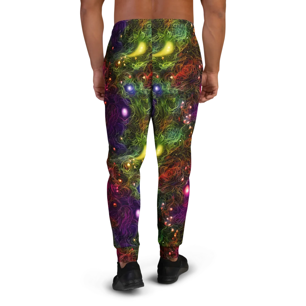 Cosmic Tendrils on Men's Joggers — Back