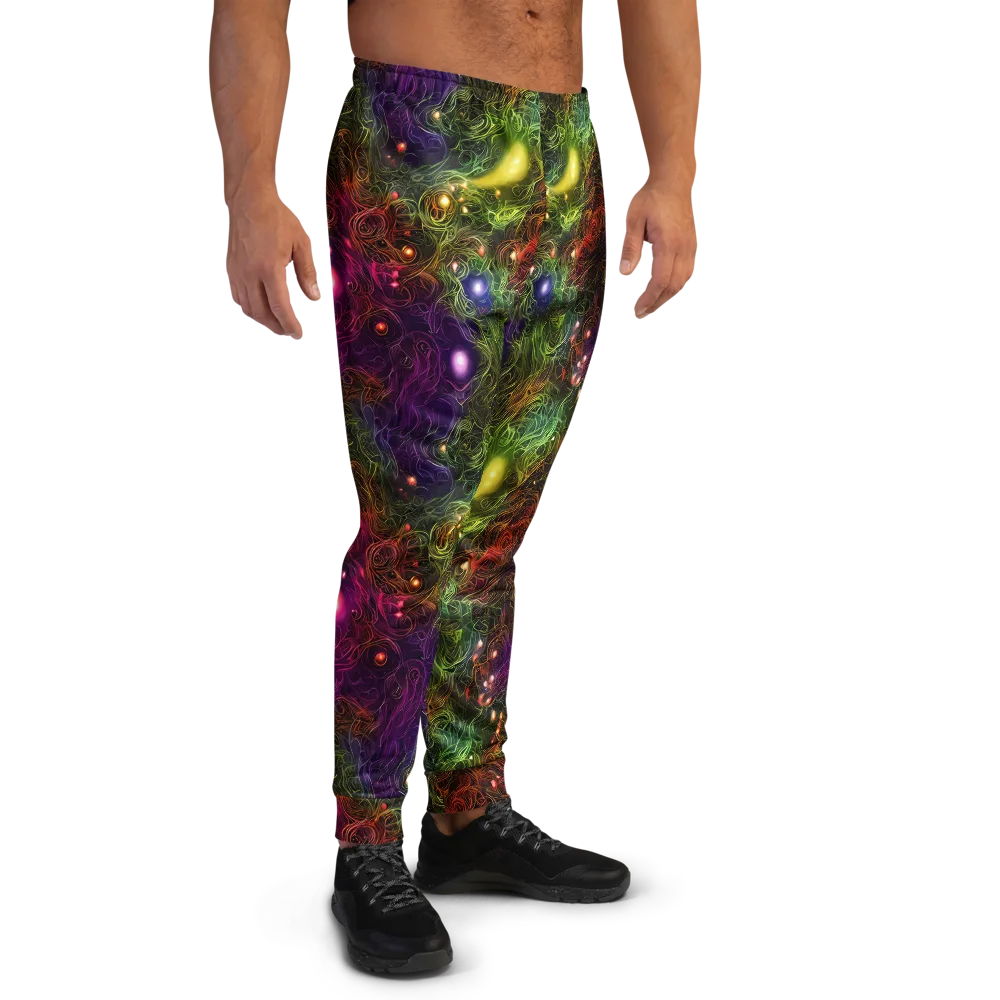 Cosmic Tendrils on Men's Joggers — Right