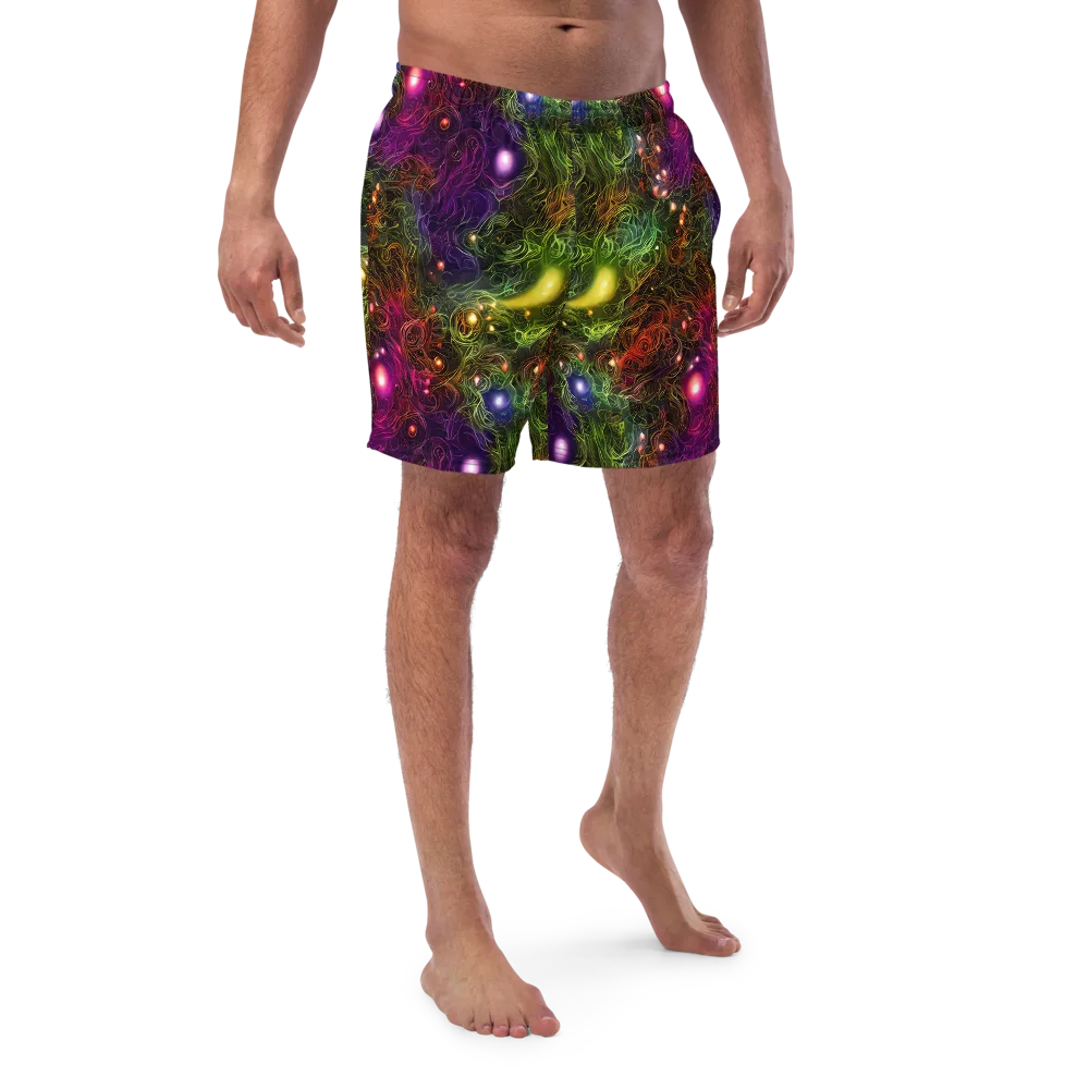 Cosmic Tendrils on Swim Trunks — Front