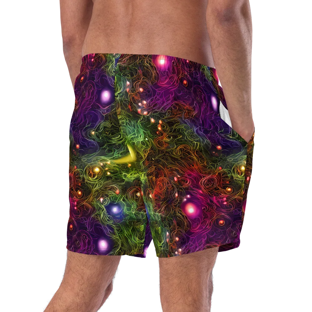 Cosmic Tendrils on Swim Trunks — Right Back