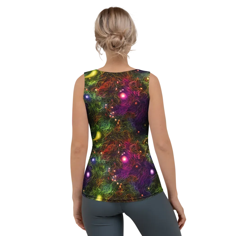 Cosmic Tendrils on Women's Tank Top — Back