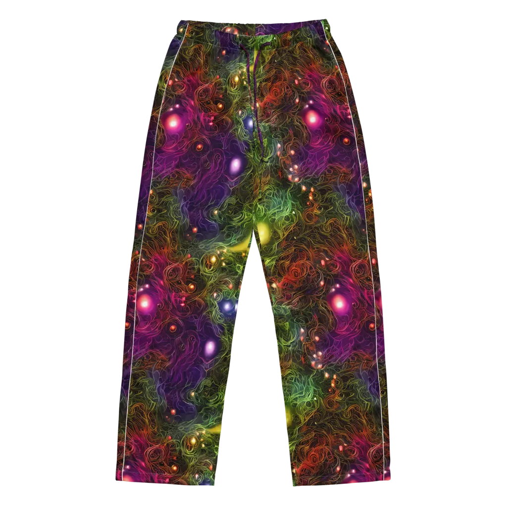 Cosmic Tendrils on Women's Pajama Pants — Front