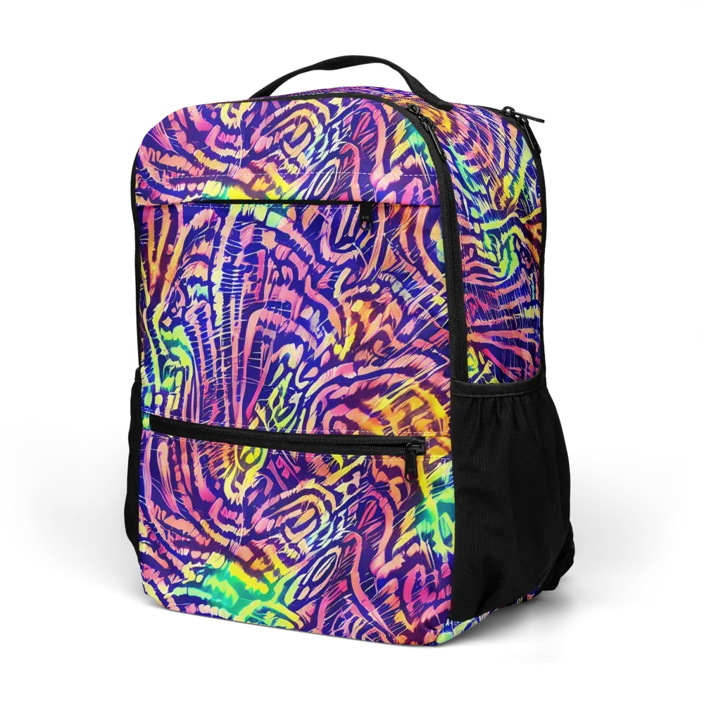 Acid Afterglow on Utility Backpack — Left Front
