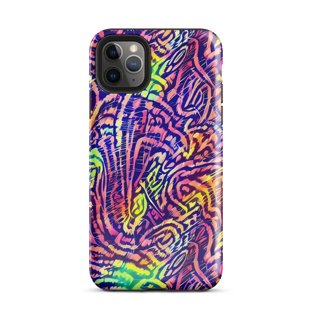 Acid Afterglow on Tough Case for iPhone® — Front