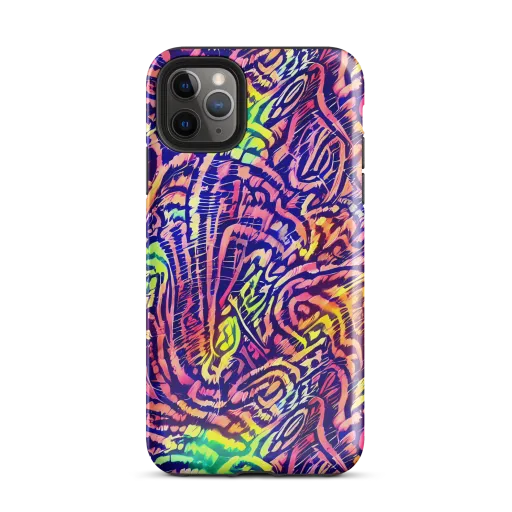 Acid Afterglow on a Tough Case for iPhone®