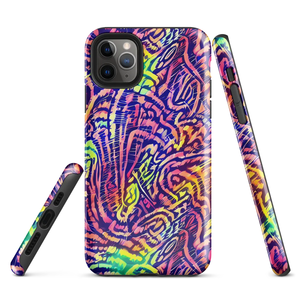 Acid Afterglow on Tough Case for iPhone® — Front