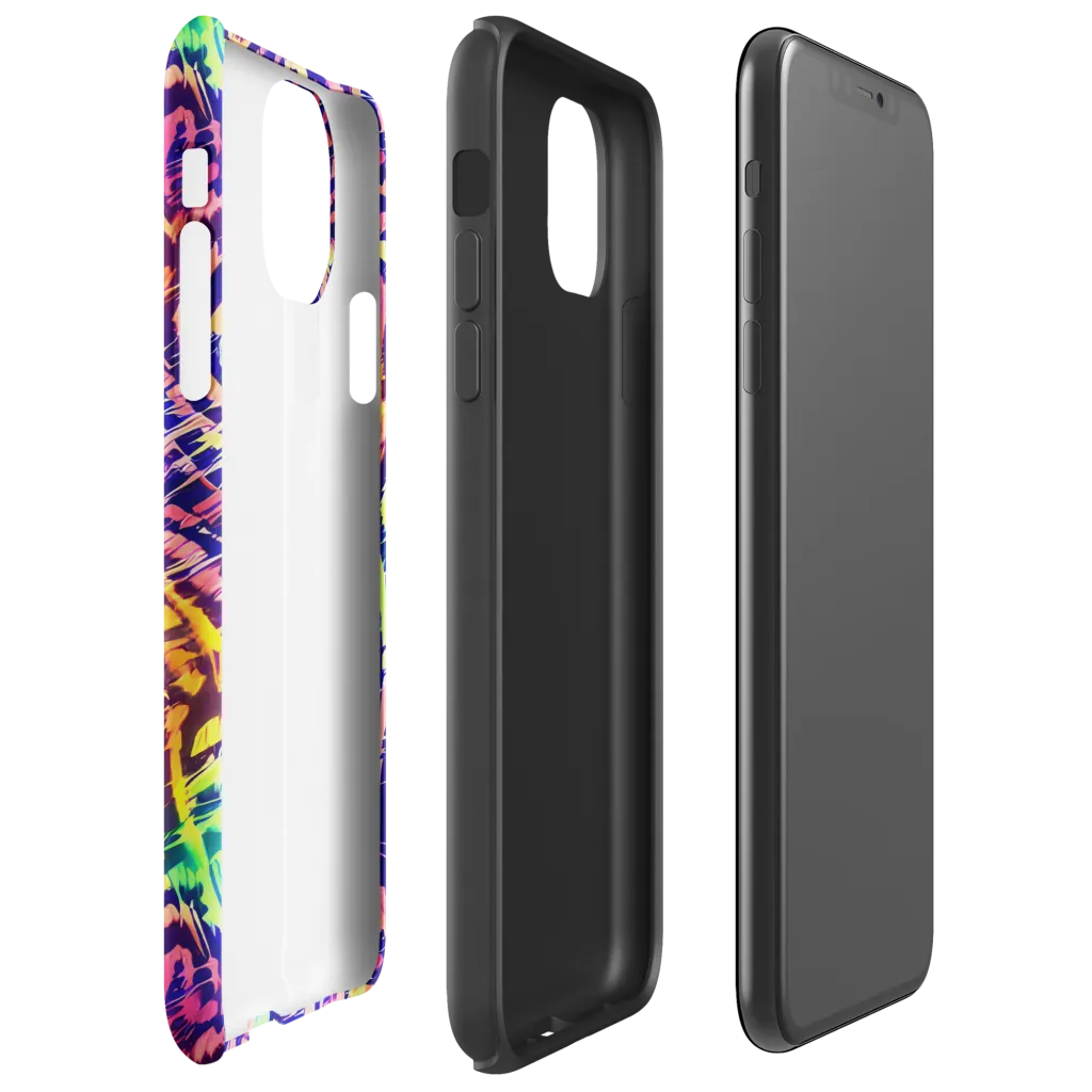 Acid Afterglow on Tough Case for iPhone® — Right