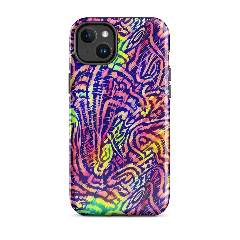Acid Afterglow on MagSafe Tough Case for iPhone® — Front