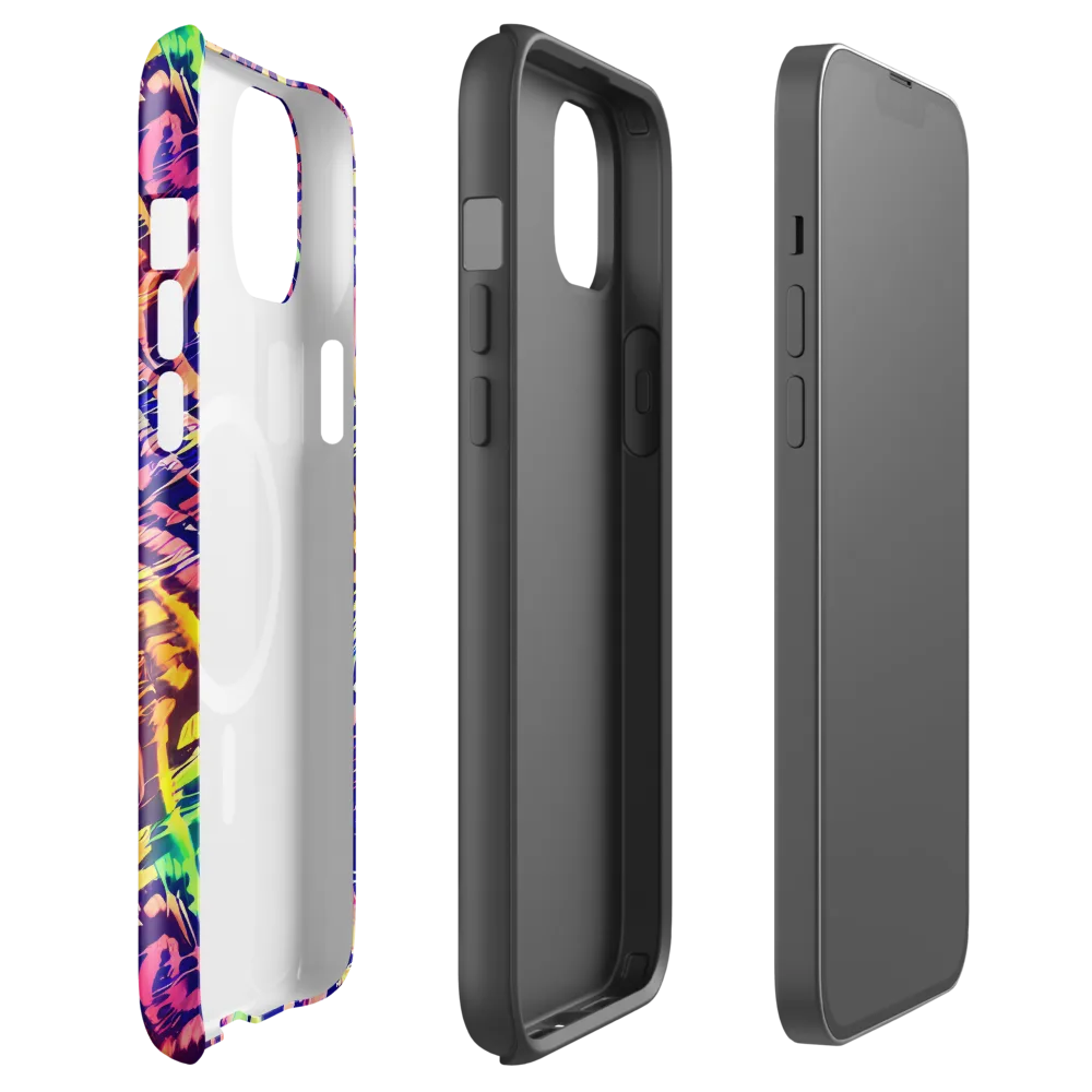 Acid Afterglow on MagSafe Tough Case for iPhone® — Front