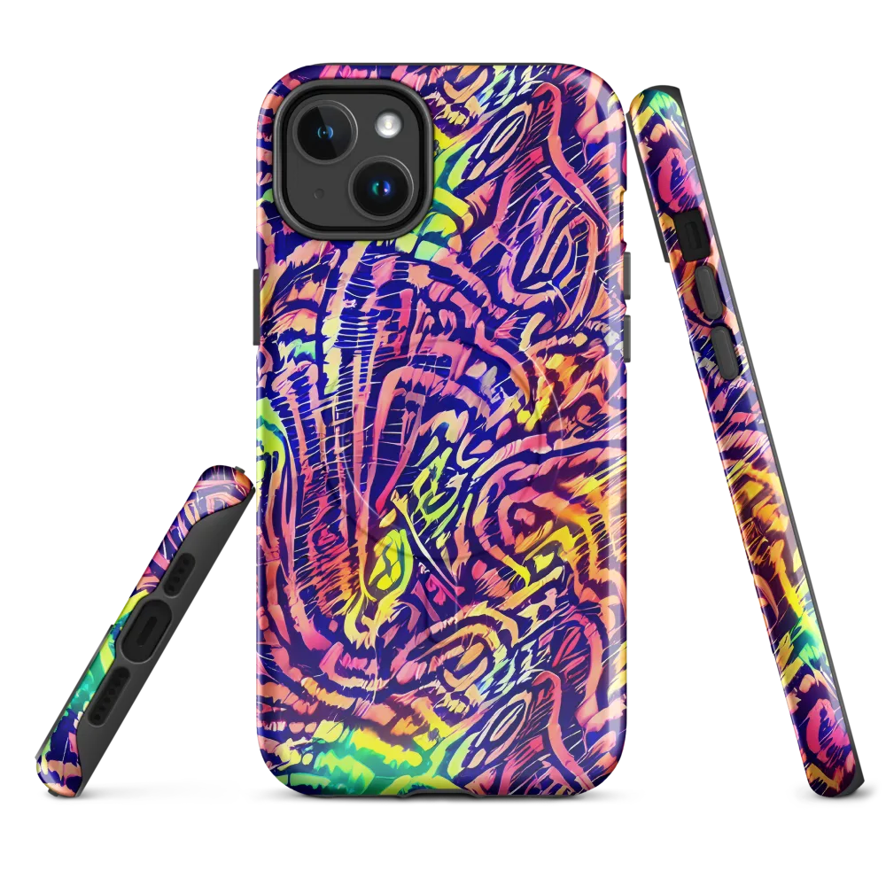 Acid Afterglow on MagSafe Tough Case for iPhone® — Front