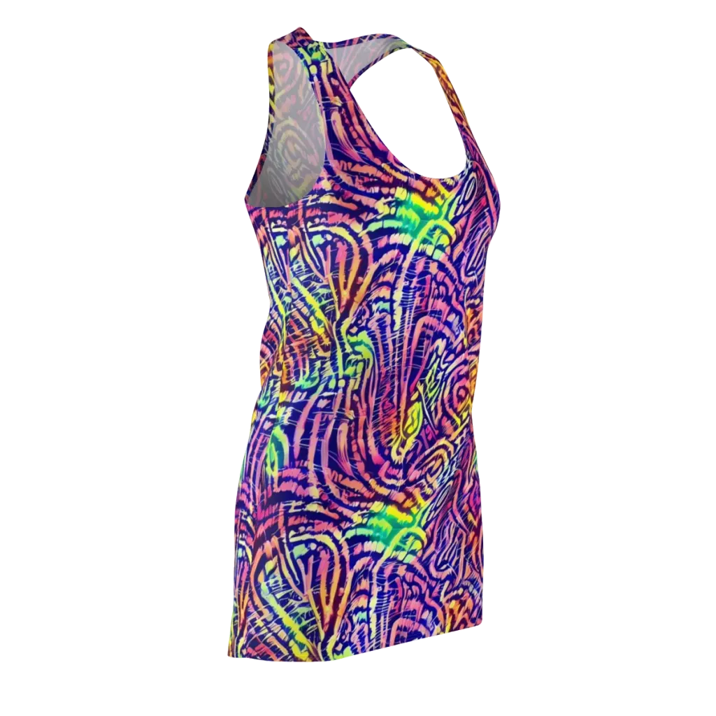 Acid Afterglow on Racerback Dress — Front Side