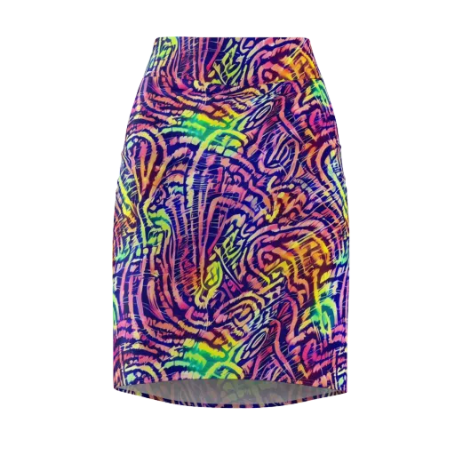 Acid Afterglow on a Pencil Skirt