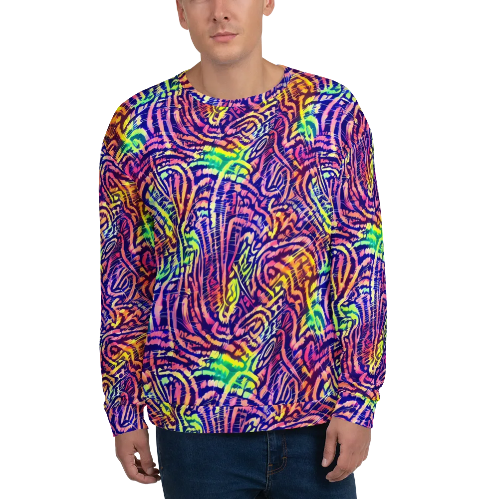 Acid Afterglow on Sweatshirt — Front
