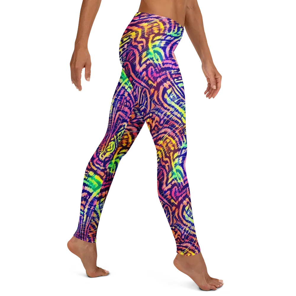 Acid Afterglow on Leggings — Right