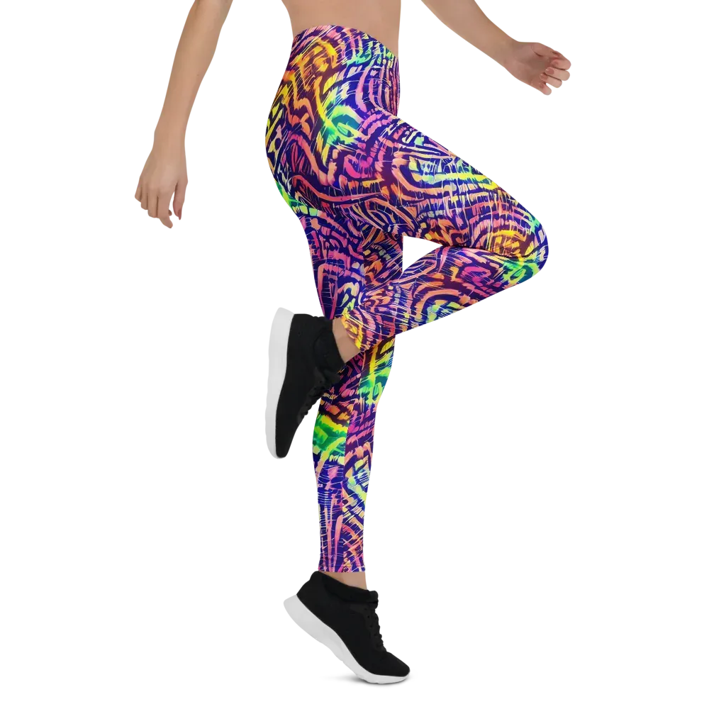 Acid Afterglow on Leggings — Right