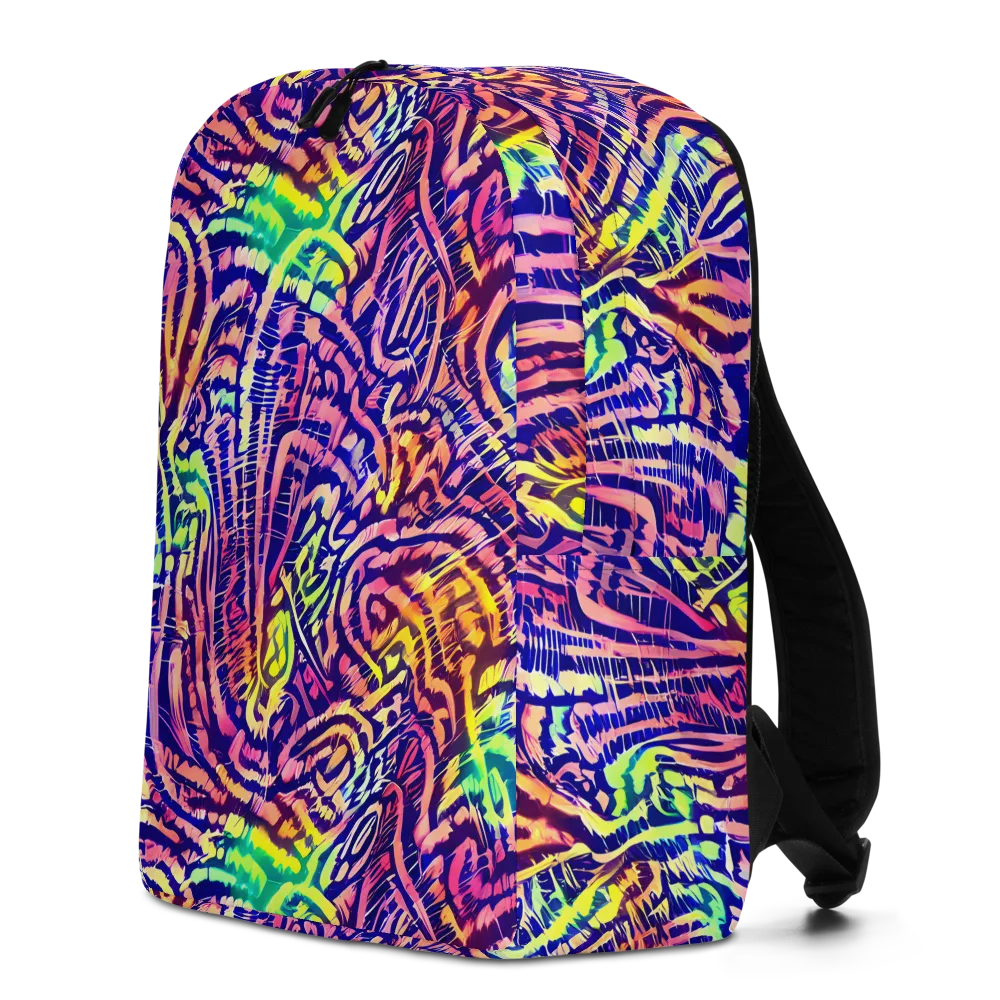 Acid Afterglow on Minimalist Backpack — Left