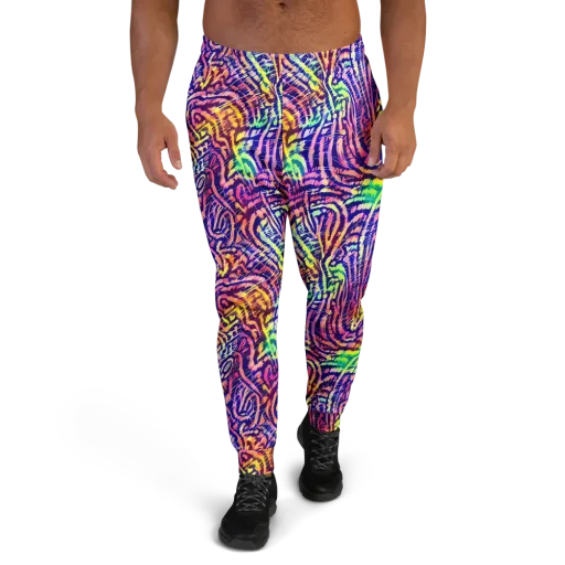 Acid Afterglow on a Men's Joggers