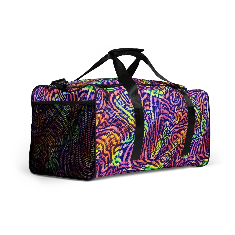 Acid Afterglow on Duffle Bag — Right Front