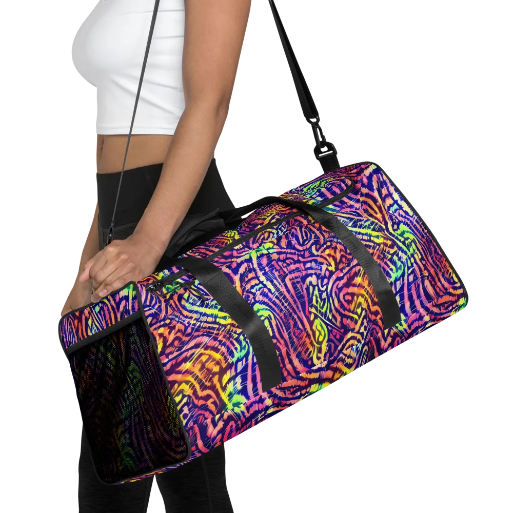 Acid Afterglow on Duffle Bag — Front