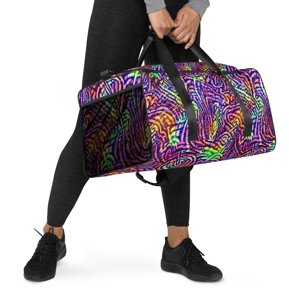 Acid Afterglow on Duffle Bag — Right Front