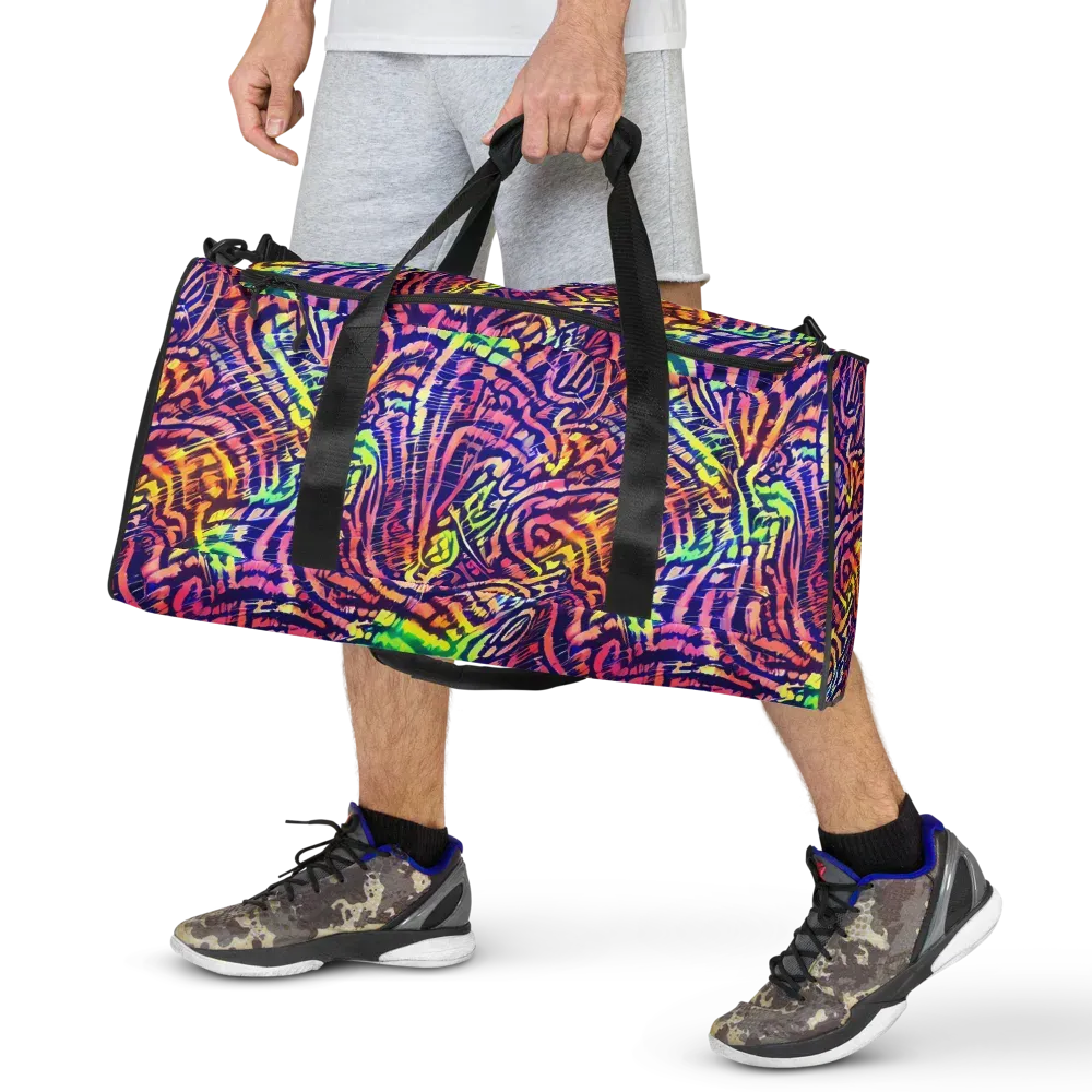 Acid Afterglow on Duffle Bag — Front