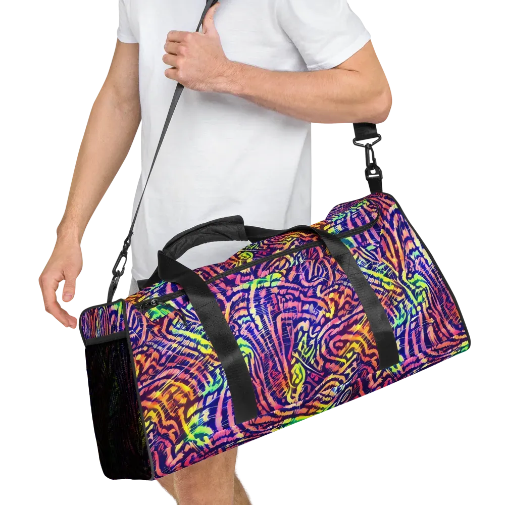 Acid Afterglow on Duffle Bag — Right Front