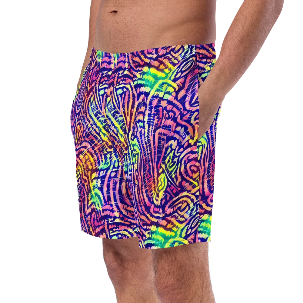 Acid Afterglow on Swim Trunks — Left Front